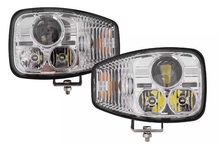 TT Technology TT.16610-L+TT.16610-P LED-Scheinwerfer, 3 Funktionen, 21 LEDs, 4450 lm, links + rechts, für JCB/Cat/Manitou/Volvo/Terex
