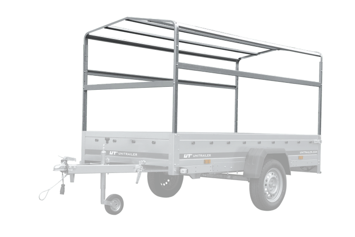 Rahmen H-1100 für Planenanhängerabdeckung UNITRAILER GARDEN 265 KIPP