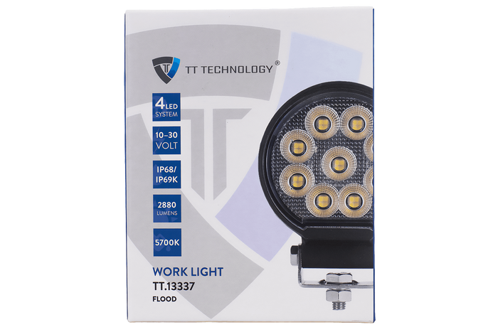 LED-Arbeitsscheinwerfer-Reflektor TT TECHNOLOGY TT.13337 36xLED 2880lm rund