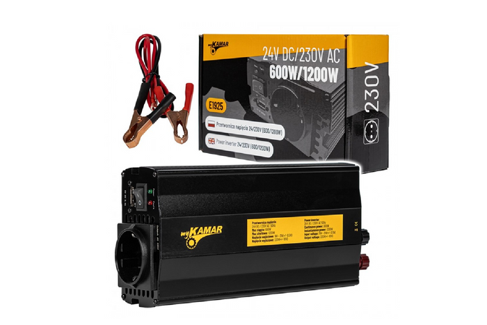 Spannungswandler 24V/230V (600/1200W) KAMAR E1925