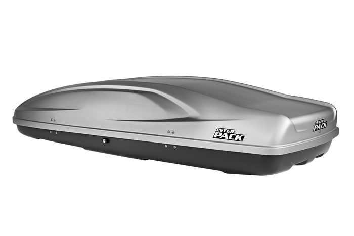 Inter Pack Stella 480 silberne Kevlar-Dachbox (Flexi Fit G2)