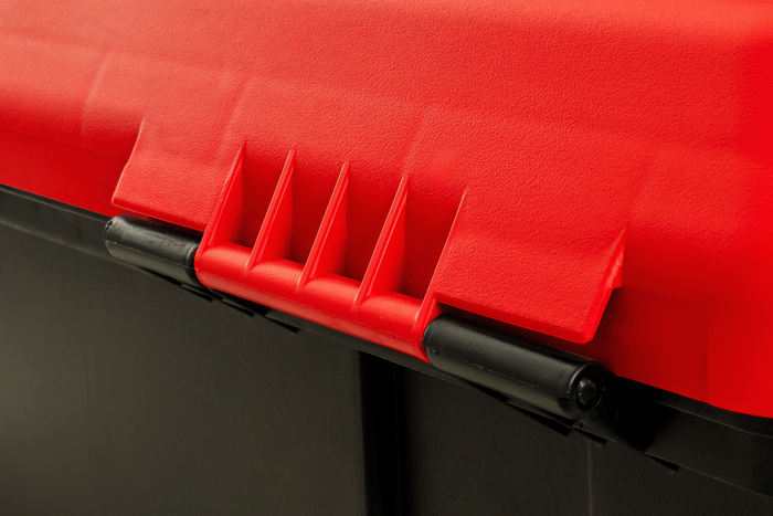 Feuerlöscherkasten 6kg DAKEN 82020 ADAMANT 671x310x247mm rot