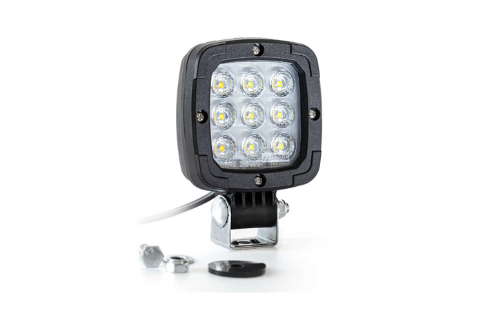 LED-Arbeitsscheinwerfer-Reflektor FRISTOM FT-036 SLIM 9xLED 1400lm