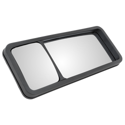 PLASTEX LP0390P Seitenspiegel für Landmaschinen 390x157mm