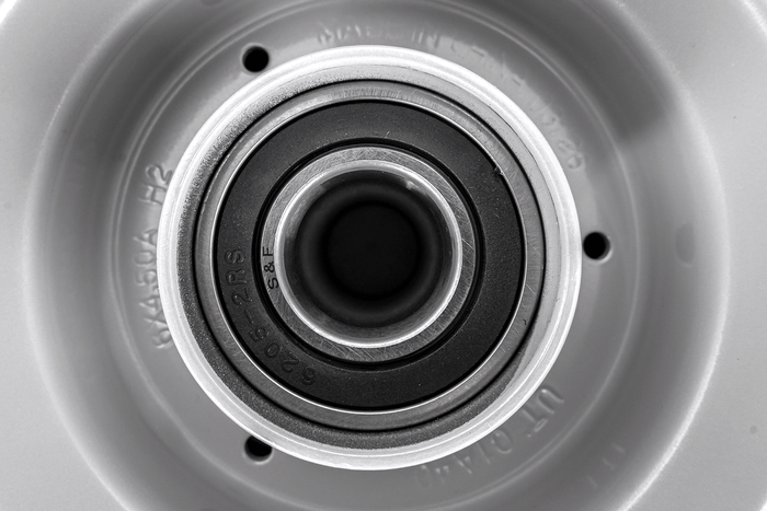 UNITRAILER Stahlfelge 4,5Ax6"H2 3x96 mit Lagern 6205-2RS