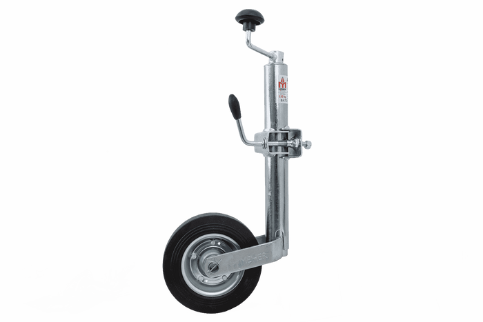 Stützrad mit Klemme UNITRAILER 150 kg 48 mm 505–730 mm