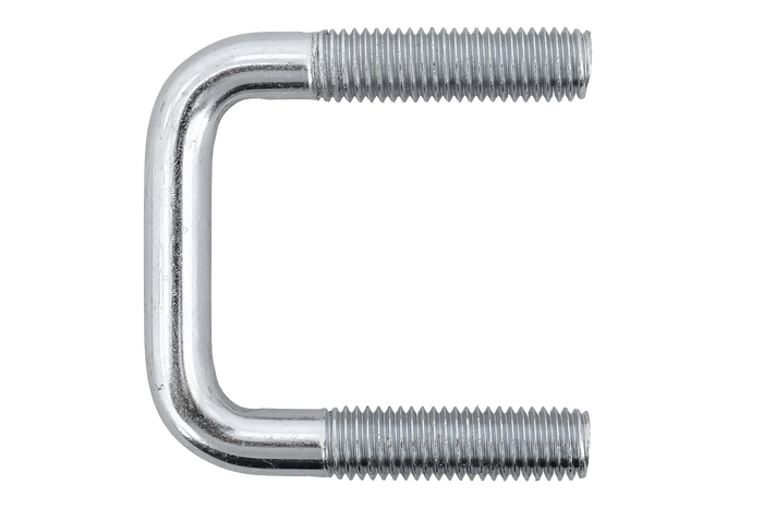 Klemmhalterbefestigung M12 60/48/60 für Pkw-Anhänger