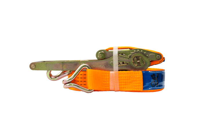 UNITRAILER ERGO 12 m/50 mm/5 t oranges Transportband mit Spanner