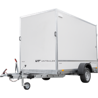 Containeranhänger UNITRAILER PACK 300 BOX FURGON 300x148 DMC 1500 KG