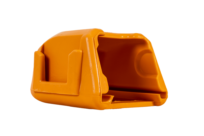 Sicherheitsabdeckung für die STEELPRESS SDP-01 Soft Dock Kugelkupplung mit Platz für den Stecker