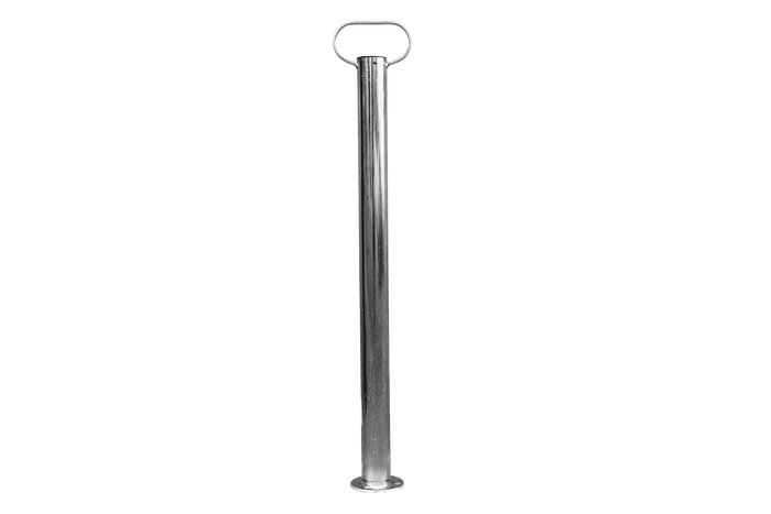 UNITRAILER feste Stütze für 150 kg Pritschenanhänger 48 mm 685 mm