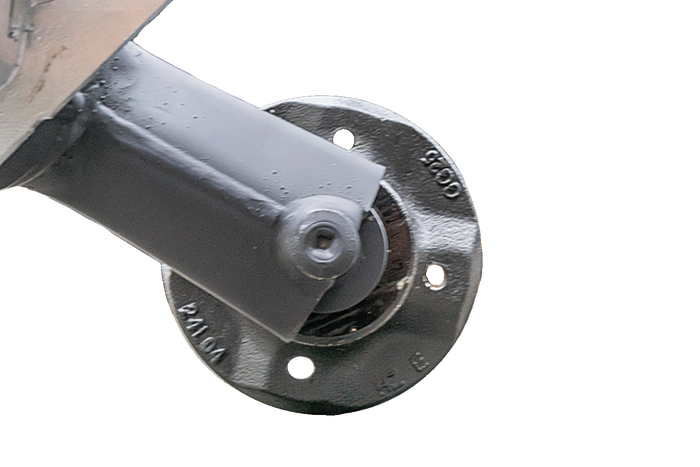 AL-KO OPTIMA ungebremste Achse für Anhänger 750kg 1260mm 1660mm 4x100