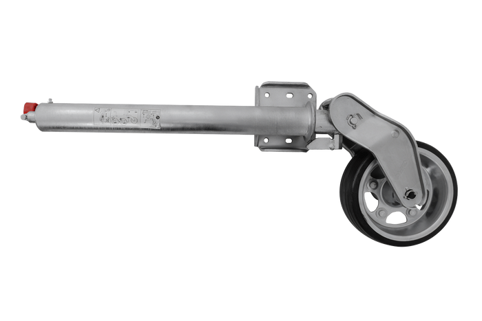 AL-KO 1223638 automatisches Stützrad mit Griff 500 kg 60 mm 1010–1350 mm