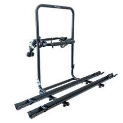 Peruzzo Brennero 4x4 Ersatzrad-Fahrradträger - 2-Fahrradträger mit Schienen (schwarz)
