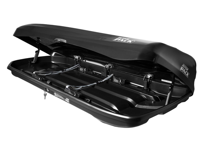 Inter Pack Skugga L 660 Dachbox, schwarz glänzend