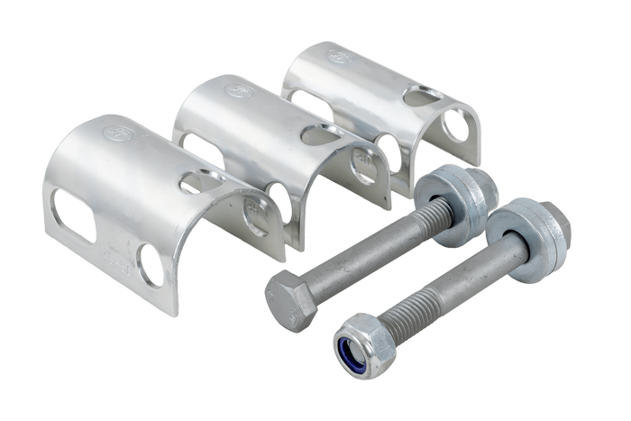 STEELPRESS BC-3000C-00-00+Z2 Kugelkopfkupplung für 3000kg Anhänger mit 35-50mm Rohrdeichsel