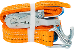UNITRAILER 4 m/35 mm/2 t oranges Transportband mit Spanner