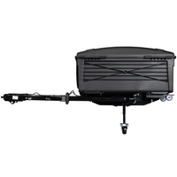 Plattform mit Halterung für TowBox Camper Alpha (kurz, schwarz)