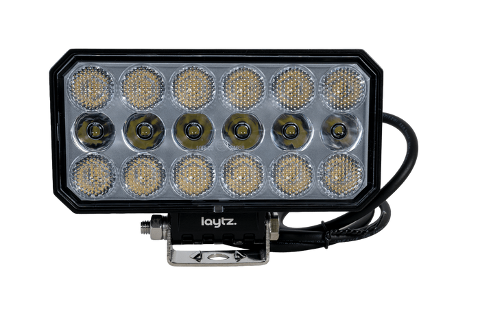 LED-Arbeitsscheinwerferreflektor LAYTZ LY7304 66xLED 5800lm rechteckig