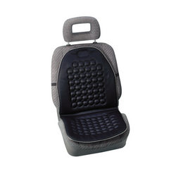 LAMPA Massage-Autositzkissen, schwarz, mit Massageeffekt