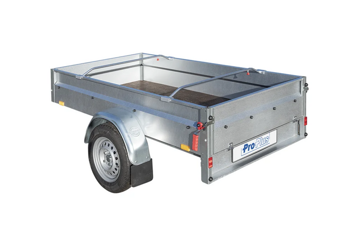 Flache Planenhalterung für ProPlus-Anhänger 340918, verstellbar 132–204 cm