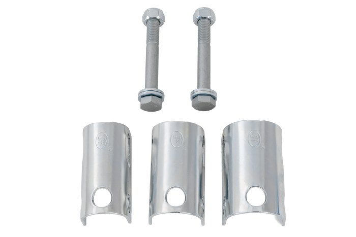 STEELPRESS BC-3000C-00-00+Z3 Kugelkopfkupplung für 3000kg Anhänger mit 35-50mm Rohrdeichsel, Gusseisen