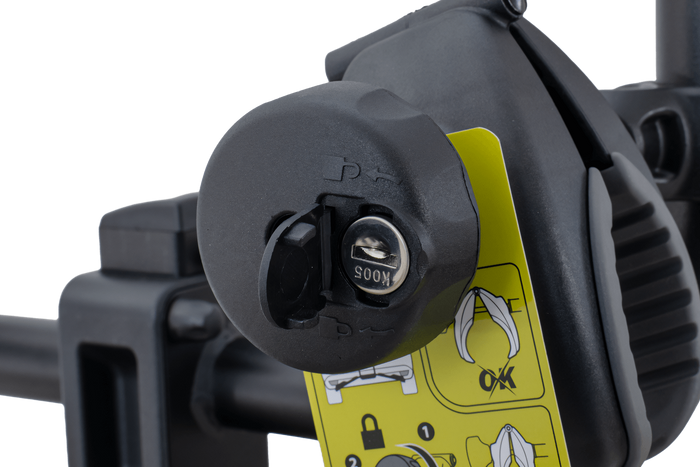 Inter Pack Spider 3 Lite - Anhängerkupplungs-Fahrradträger für 3 Fahrräder 