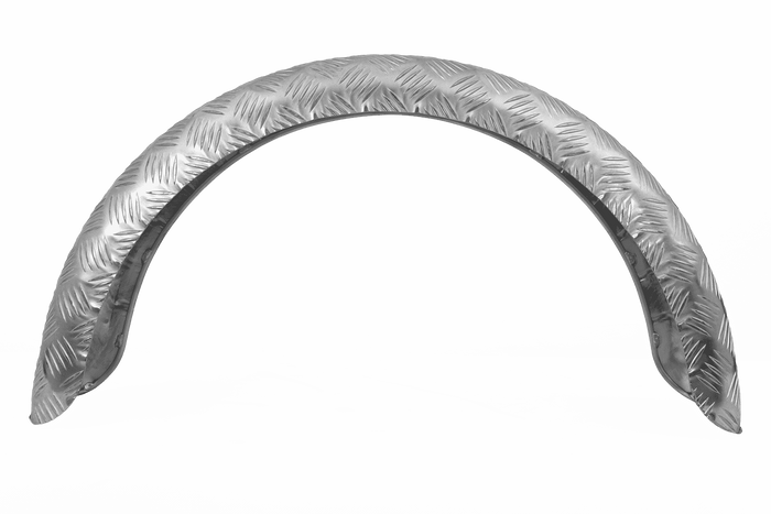 Anhänger Kotflügel 14-15" DOMAR D29122 Radlauf 770/200mm