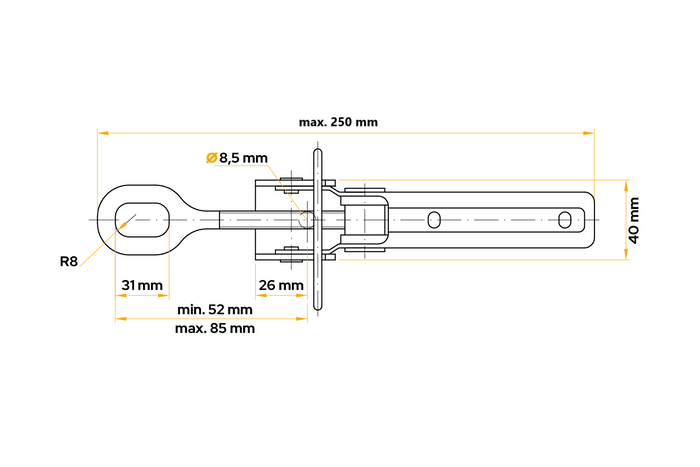 WINTERHOFF BV 40-1 Exzenter-Spannverschluss