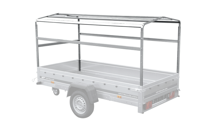 Rahmen H-1100 für Planenanhängerabdeckung UNITRAILER GARDEN 265 KIPP