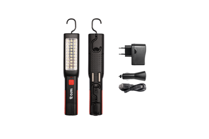 Werkstattlampe und Taschenlampe YATO YT-085051 37xLED 100lm