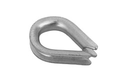 DROMET KU.4 Seilkausche, Stahlkordel, 4mm