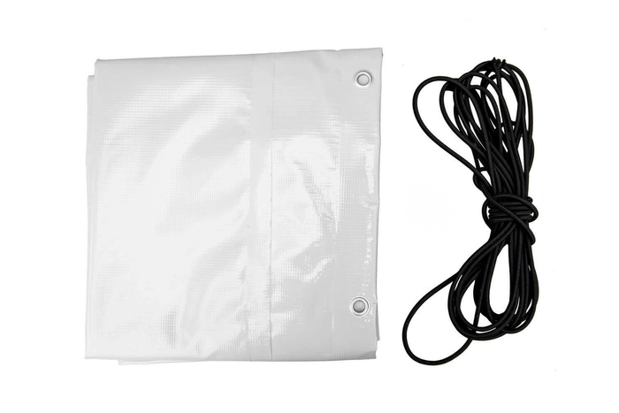 OUTLET Rahmenabdeckung h-800 UNITRAILER Plane für Anhänger 264x125cm GARDEN 264 KIPP und EXPERT PLUS 2612