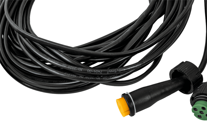 ASPÖCK Elektroinstallation Anhängerkabelbaum 4,5m 7 Pol Stecker Bajonett 2x 5 Pol