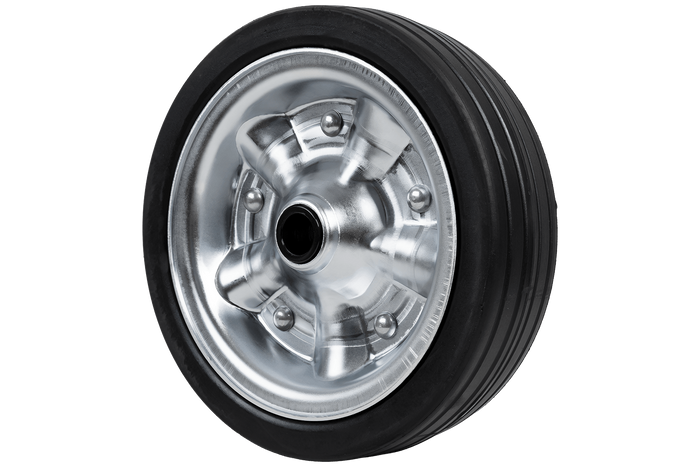Ersatzrad für das Stützrad KNOTT 405725.001 aus Vollgummi, 225 x 65 mm