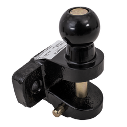 AHAKA Anhängerkupplung mit Zugkugel und Transporthaken 50 mm 3000 kg