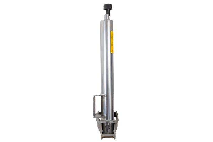 KNOTT ATK60 verstärktes Stützrad mit Griff 350 kg 60 mm 785–1020 mm