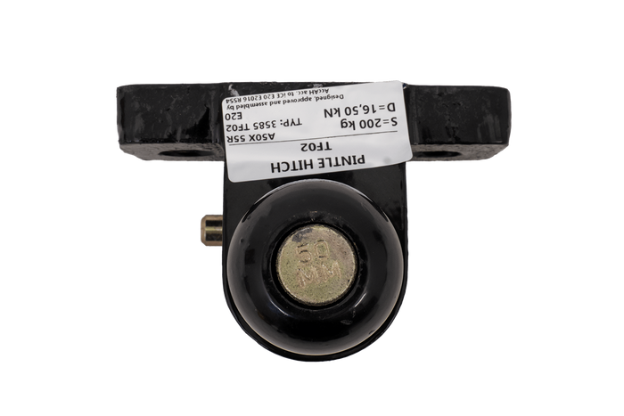 AHAKA Anhängerkupplung mit Zugkugel und Transporthaken 50 mm 3000 kg