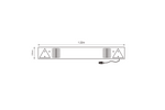 Beleuchtungspanel für TT TECHNOLOGY TT.12004 Anhänger, LED-Rücklicht, 5 Funktionen