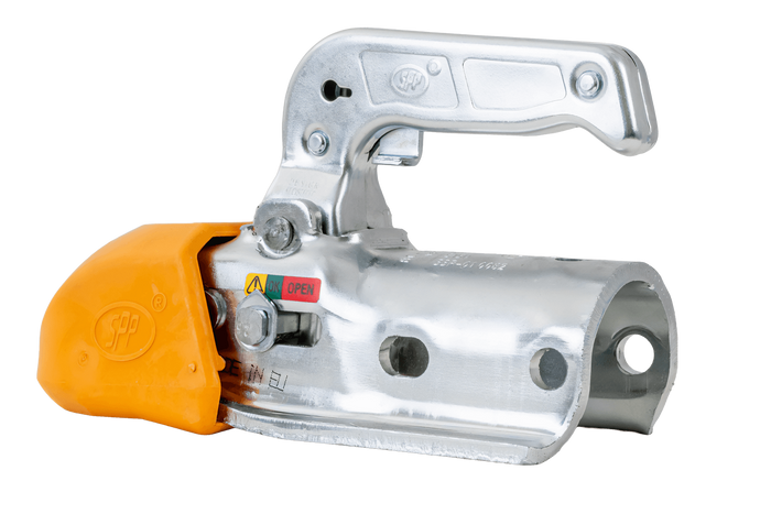 STEELPRESS BC-3000.1D-00-00+Z3 Kugelkopfkupplung für 3000kg Anhänger mit 35-50mm Rohrdeichsel