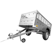 Anhänger Führerschein B Garden Trailer 200 KIPP 200x106 cm 750 kg mit Laubgitteraufsatz