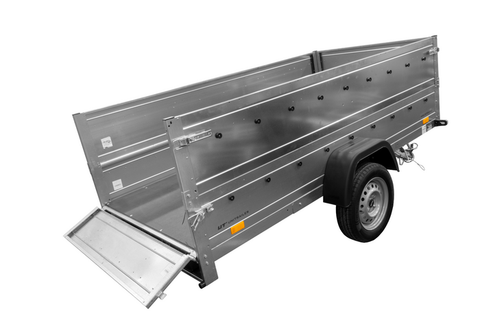 B Führerschein Anhänger GARDEN TRAILER 264 KIPP mit Bordwandaufsatz und Stützrad