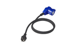 Adapter mit Schuko-Stecker und CEE-Winkelstecker + Schuko-Buchse 16A ProPlus 373528DE Kabel 150cm