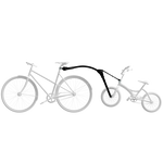 Trail Angel Anhängerkupplung, Fahrradträger, schwarz