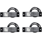 Satz mit vier HORPOL LD 0127 LED-Universalmarkierungsleuchten