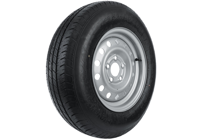 Verstärktes Rad für Anhänger LINGLONG TIRE 185/80 R14C 104/102N UNITRAILER FELGE 5,5Jx14" 5x112 ET:30