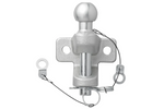 ProPlus 341216V01 Kugelkopf-Anhängerkupplung mit Doppelfunktion, 50 mm, 3500 kg