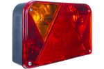 Lichtset: DOBPLAST DPT35 Rücklichter + ASPÖCK FLEXIPOINT I Seitenlichter + MANTES 4,4m 13-PIN Kabelbaum