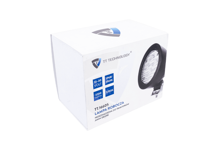 LED Arbeitsscheinwerfer Reflektor TT Technology TT.16605 4xLED 3200lm schwarz für John Deere