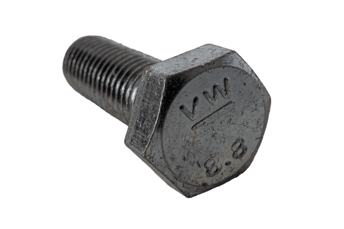 DROMET M12x35 Sechskant-Maschinenschraube Klasse 8.8 DIN933